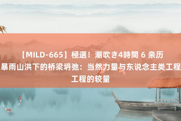 【MILD-665】極選！潮吹き4時間 6 亲历者申报暴雨山洪下的桥梁坍弛：当然力量与东说念主类工程的较量