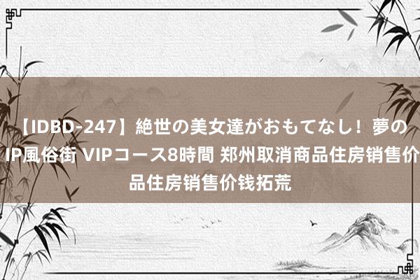 【IDBD-247】絶世の美女達がおもてなし！夢の桃源郷 IP風俗街 VIPコース8時間 郑州取消商品住房销售价钱拓荒