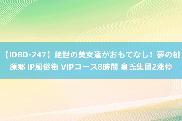 【IDBD-247】絶世の美女達がおもてなし！夢の桃源郷 IP風俗街 VIPコース8時間 皇氏集团2涨停