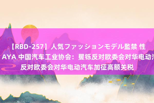 【RBD-257】人気ファッションモデル監禁 性虐コレクション3 AYA 中国汽车工业协会：矍铄反对欧委会对华电动汽车加征高额关税