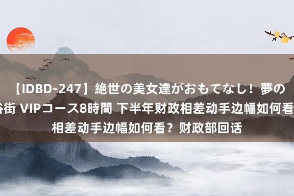 【IDBD-247】絶世の美女達がおもてなし！夢の桃源郷 IP風俗街 VIPコース8時間 下半年财政相差动手边幅如何看？财政部回话